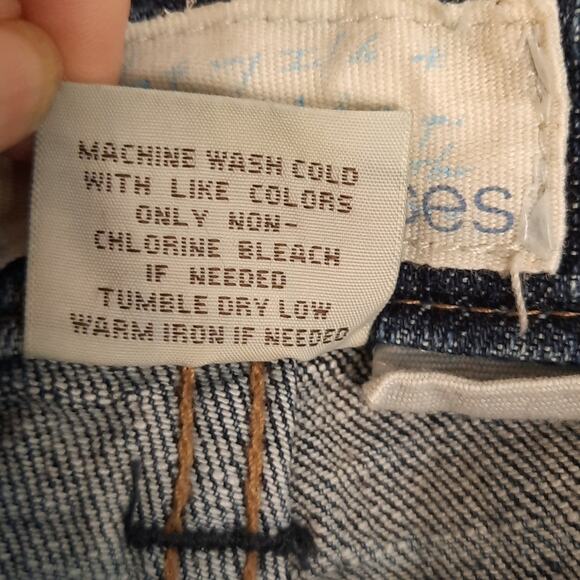 Maurices Taylor Boot Jeans Juniors 5 Womens 6 Blue Western Casual Everyday - Picture 11 of 11